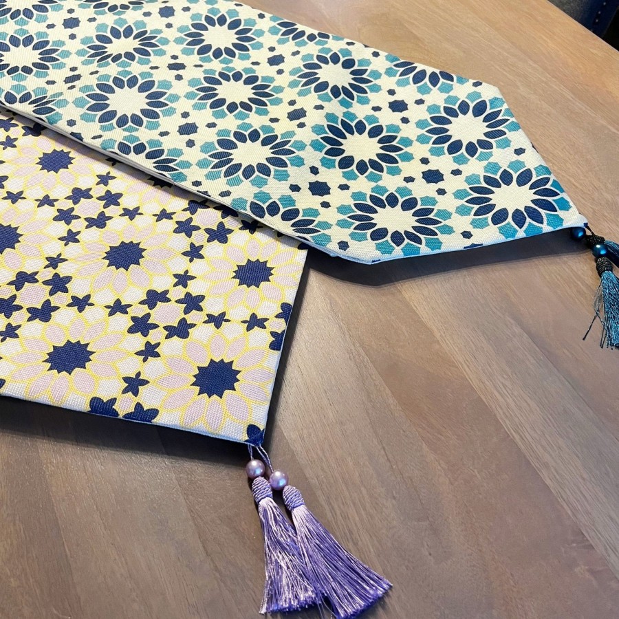 Table Linens Tea + Linen | Skoura Table Runner